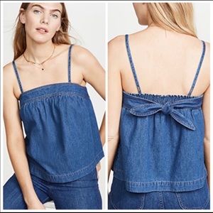 Madewell Denim Convertible Tie-Back Alberta Wash